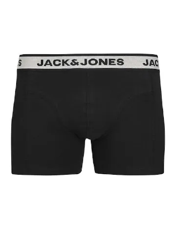 Set Boxeri 3 perechi Jack&Jones, negru