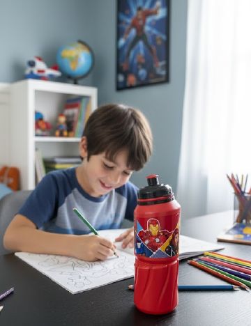 Sticla de apa Durabo, rosu