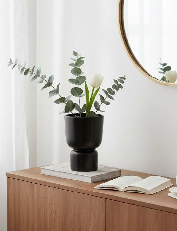 Vaza Cozy Creations, negru