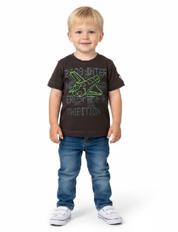 Tricou Zara, maro inchis