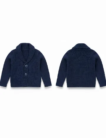 Cardigan Zara, bleumarin Albastru