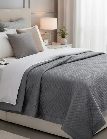 Cuvertura Hotel Royal, gri inchis Gri