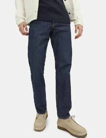 Blugi Jack&Jones, bleumarin Albastru