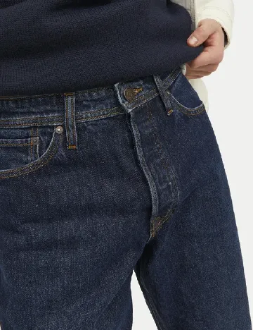 Blugi Jack&Jones, bleumarin Albastru