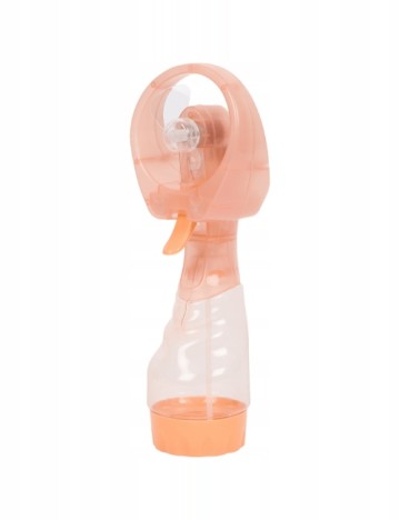 Ventilator portabil de mână cu atomizor Absolu Chic, portocaliu