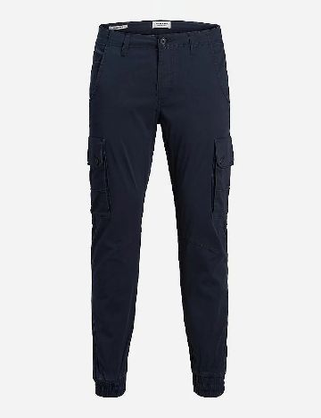 Pantaloni Jack&Jones, bleumarin