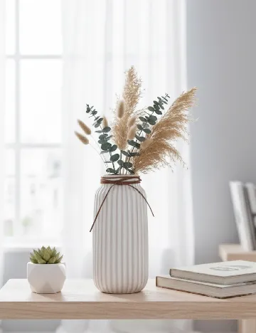 Vaza Absolu Chic, ecru Alb