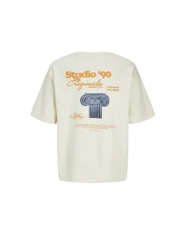 Tricou Jack&Jones, crem Crem