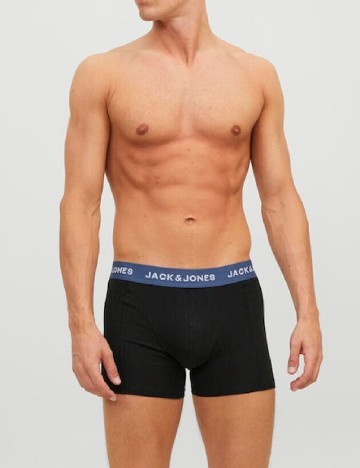 Set Boxeri 3 perechi Jack&Jones, negru