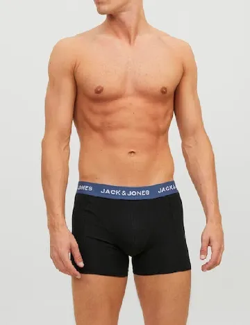Set Boxeri 3 perechi Jack&Jones, negru