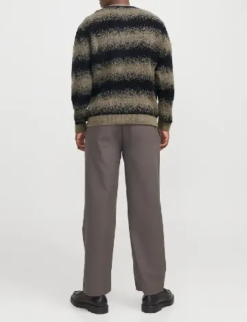 Pulover Jack&Jones, negru/verde Verde