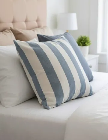 Fata de perna ACTION, alb/albastru Albastru