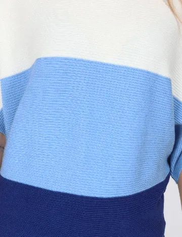 Bluza C&A, alb/albastru Albastru