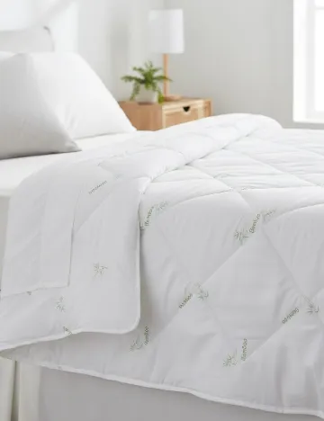 Pilota de vara din bambus ACTION, alb