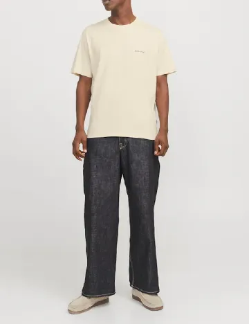 Tricou Jack&Jones, bej Crem