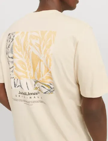 Tricou Jack&Jones, bej Crem