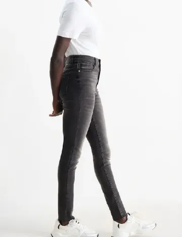 Blugi C&A, gri inchis Gri