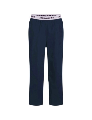 Pijama Jack&Jones, alb/bleumarin