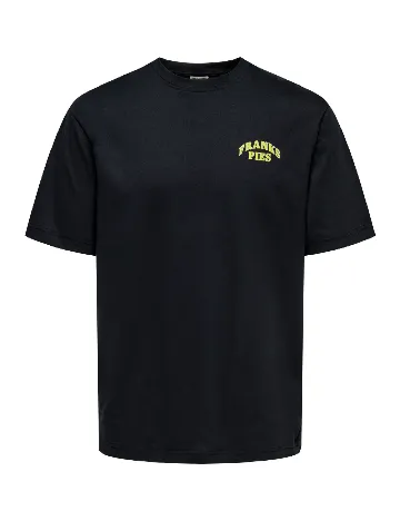 Tricou Only, negru Negru