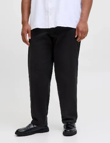Pantaloni Jack&Jones Plus Size Men, negru Negru