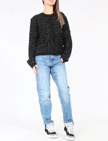 Cardigan C&A, negru Negru