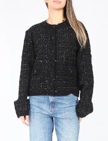 Cardigan C&A, negru Negru