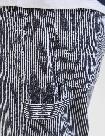 Pantaloni Jack&Jones, bleumarin/alb