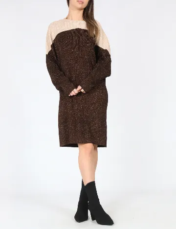 Rochie scurta C&A, maro Maro