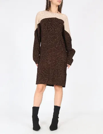 Rochie scurta C&A, maro Maro