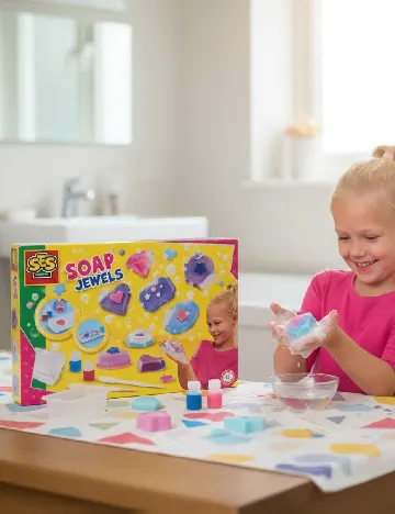 Set creatie sapun Ses Creative, mix culori