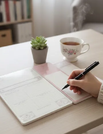 Set planificator AVEC, roz