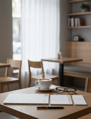 Set planificator  AVEC, gri