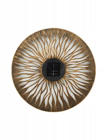 Lampa solara ACTION, auriu