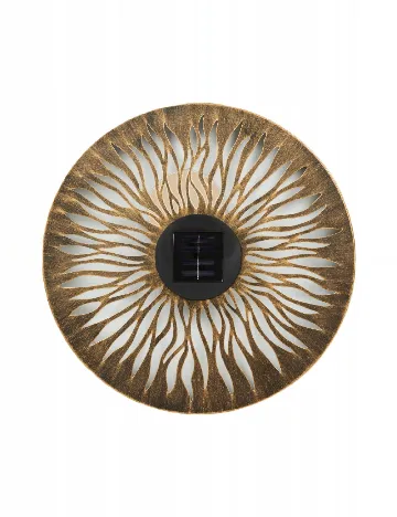 Lampa solara ACTION, auriu Galben