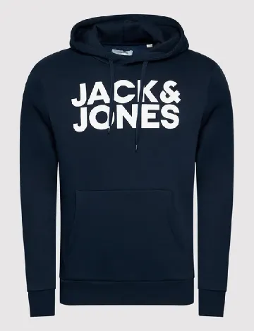 Set Hanorace 2 bucati Jack&Jones, negru/bleumarin