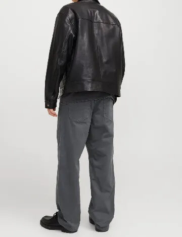 Blugi Jack&Jones, gri petrol Gri