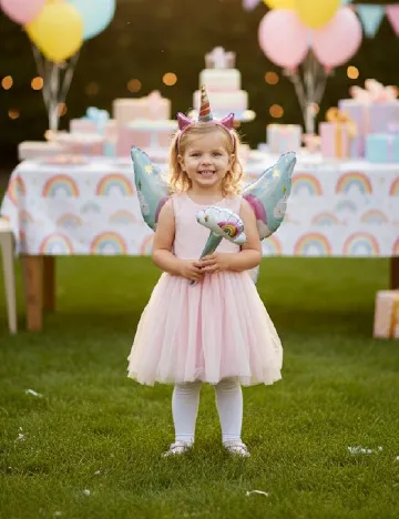 Set baloane unicorn 3 bucati AVEC, mix culori