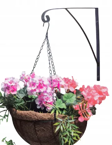 Suport suspendat pentru ghivece KINZO GARDEN, negru Negru