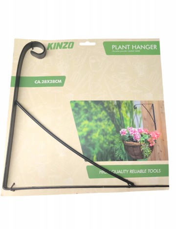 Suport suspendat pentru ghivece KINZO GARDEN, negru