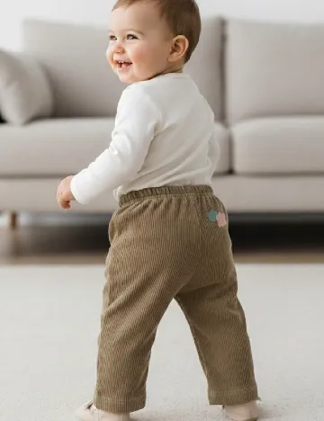 Pantaloni Zara, verde Verde