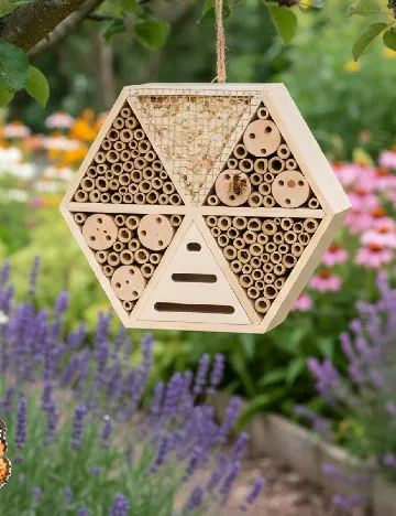 Casa pentru insecte ACTION, crem Crem