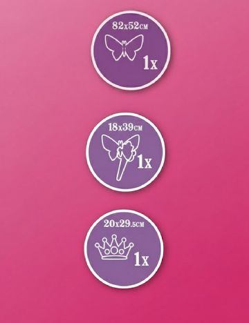 Set baloane 3 bucati AVEC, mov