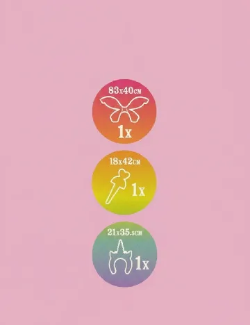 Set baloane unicorn 3 bucati AVEC, mix culori