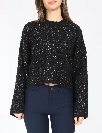 Pulover C&A, negru Negru