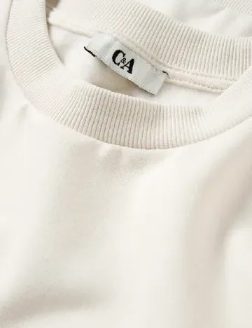 Bluza C&A, ecru Alb
