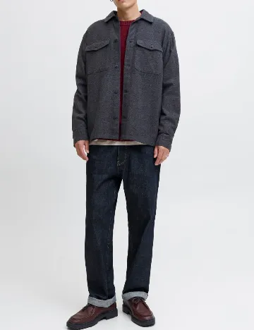 Jacheta Jack&Jones, gri inchis Gri