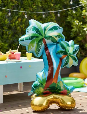 Balon XXL cu palmier AVEC, mix culori