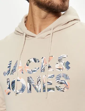 Hanorac Jack&Jones, crem Crem