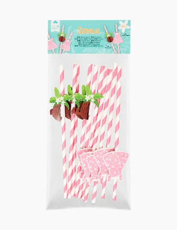 Set paie de carton 10 bucati DLP Industry, roz Roz