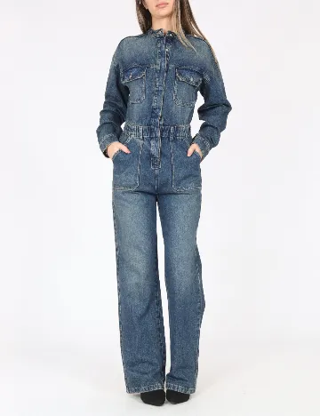 Salopeta C&A, albastru